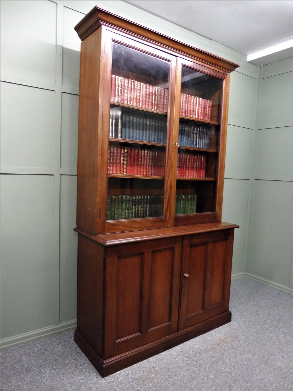 EARLY 20TH CENTURY SCHOOL BOOKCASE View III
