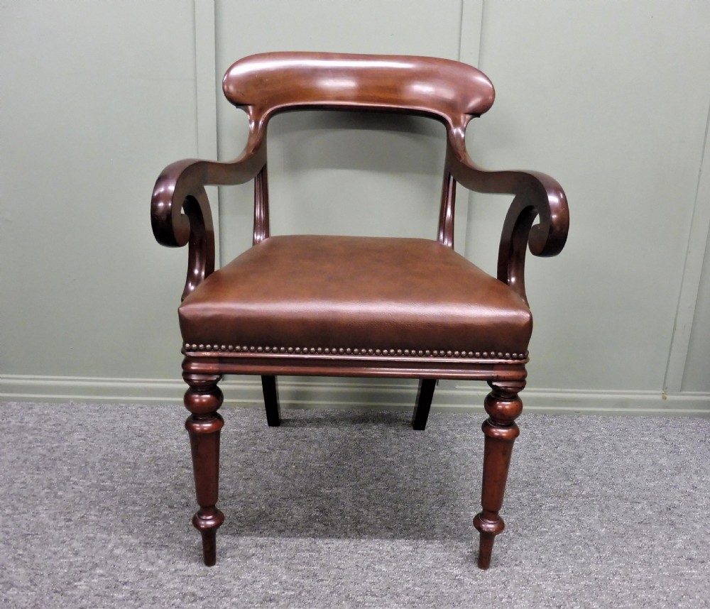 19TH CENTURY DESK CHAIR