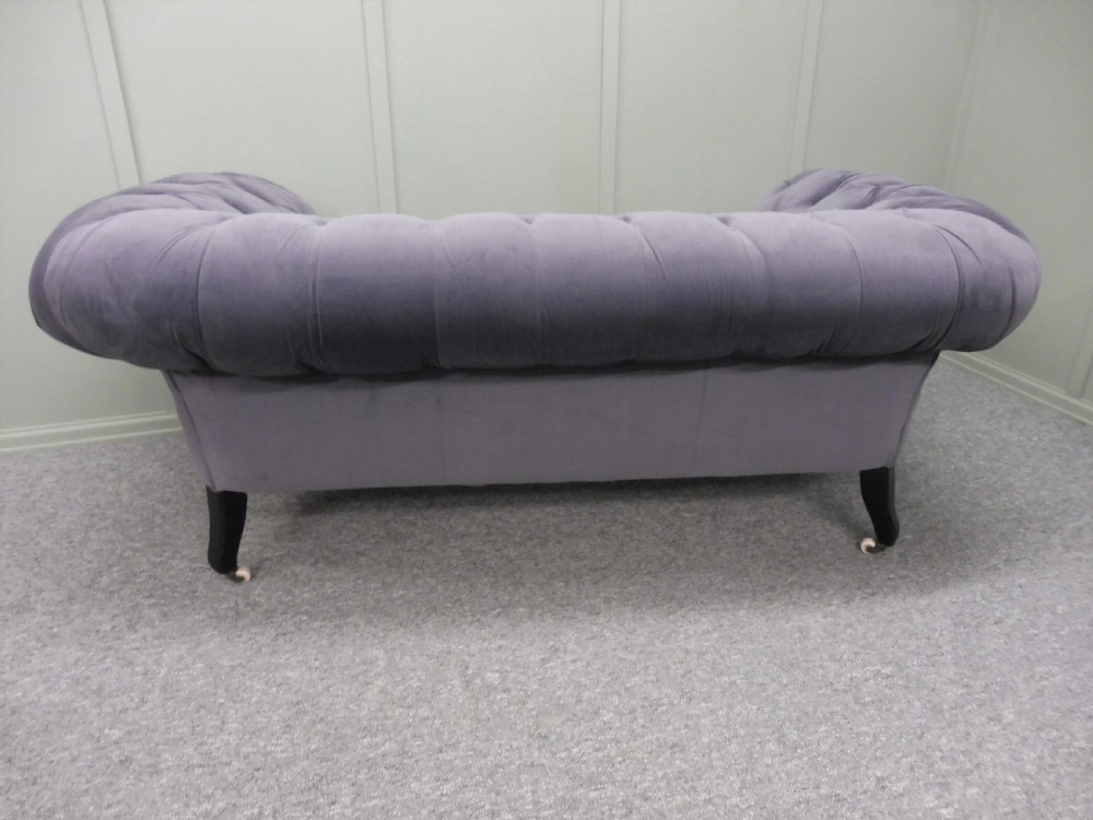 RESTORED VICTORIAN CHESTERFIELD SOFA View VII