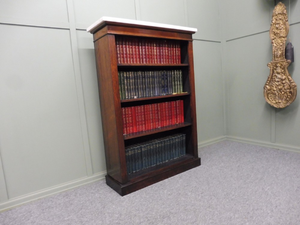 EARLY 19TH CENTURY ROSEWOOD BOOKCASE View VIII