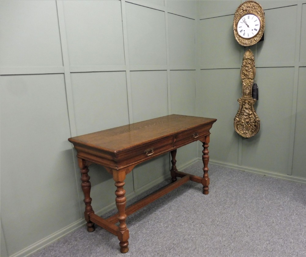 OAK HALL OR SIDE TABLE BY GILLOW AND CO View IV