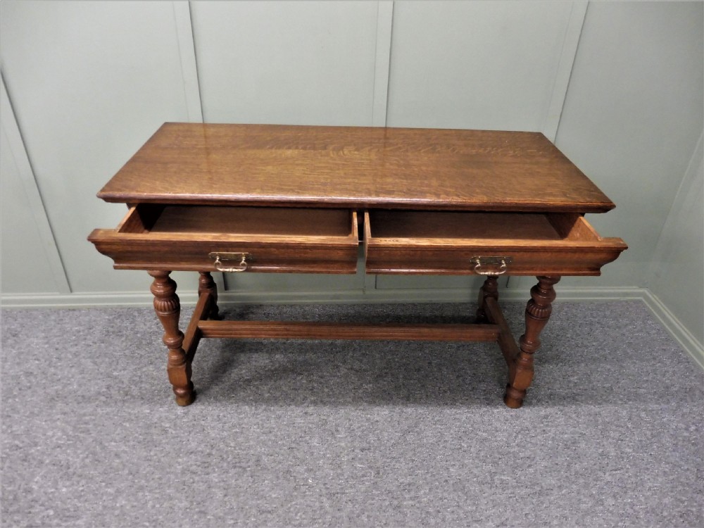 OAK HALL OR SIDE TABLE BY GILLOW AND CO View IX