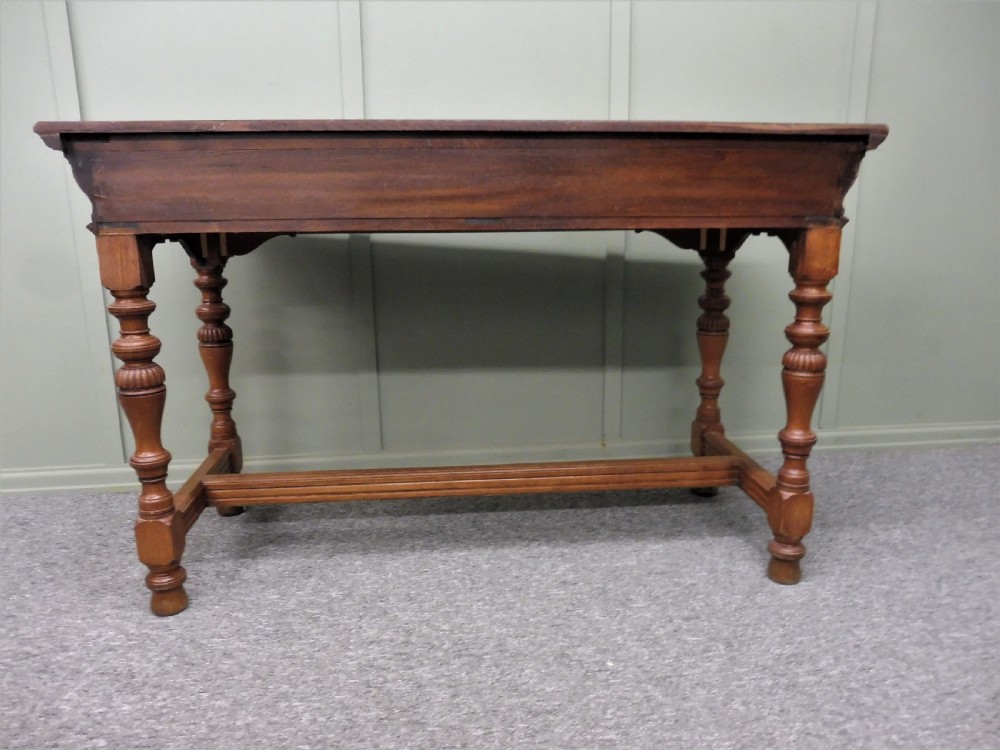 OAK HALL OR SIDE TABLE BY GILLOW AND CO View XIII
