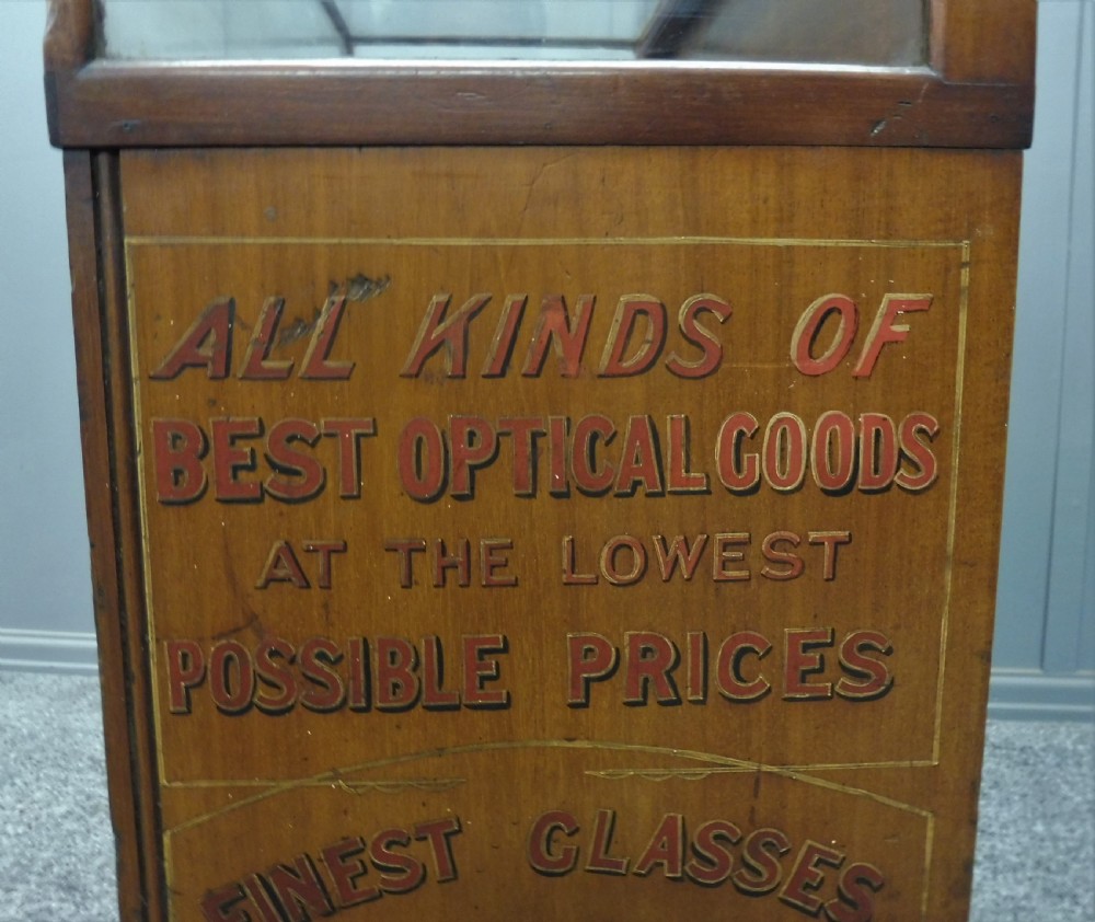 VERY RARE  VICTORIAN SPECTACLE DISPLAY COUNTER View III