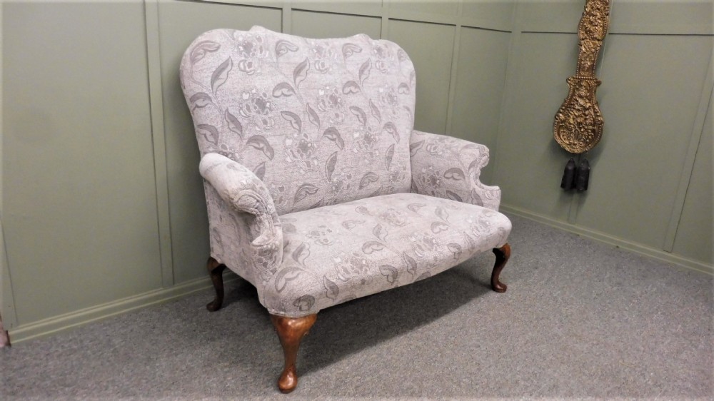 GEORGIAN STYLE 2 SEATER SOFA