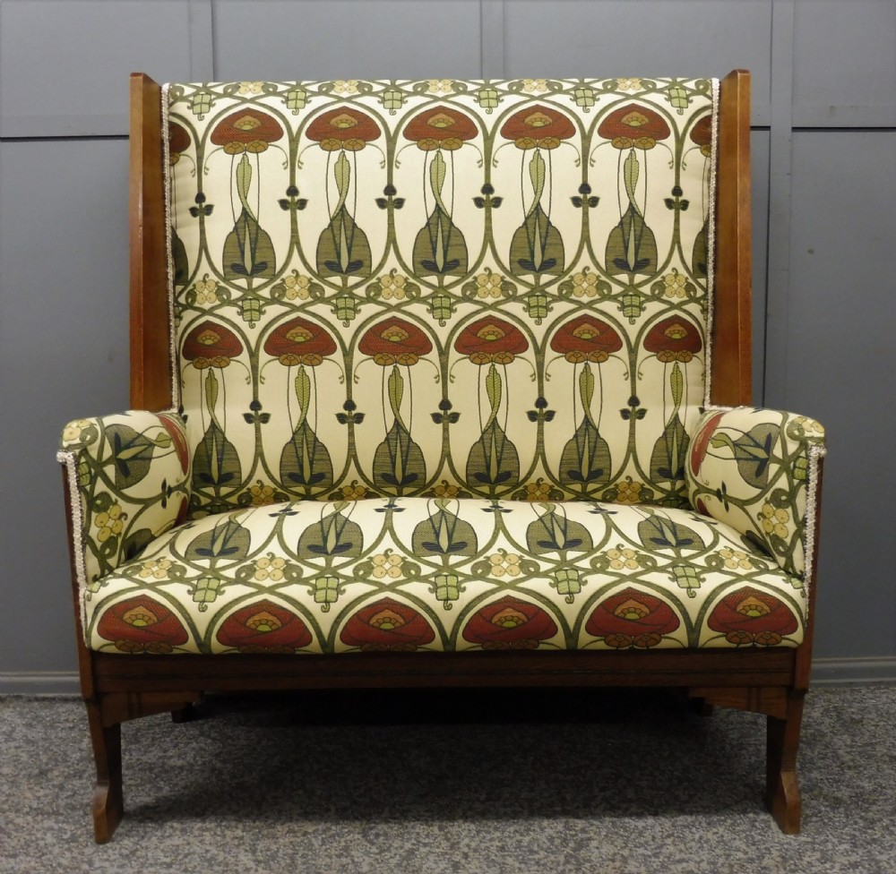 RARE SCOTTISH ARTS AND CRAFTS BENCH
