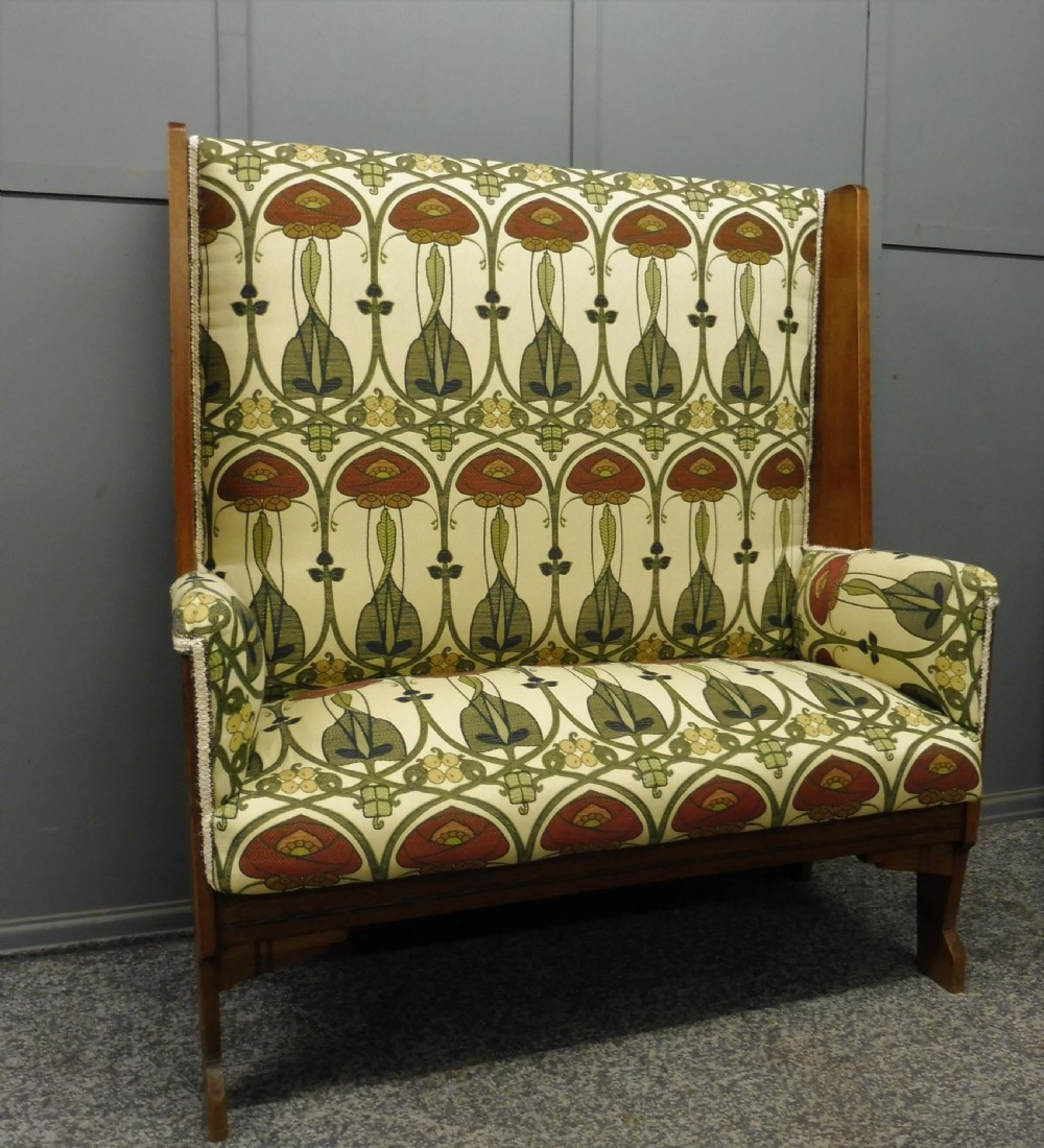 RARE SCOTTISH ARTS AND CRAFTS BENCH View XIII