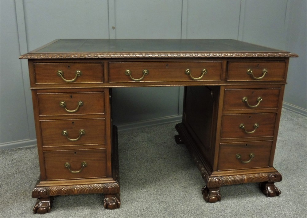 ANTIQUE MAHOGANY DESK