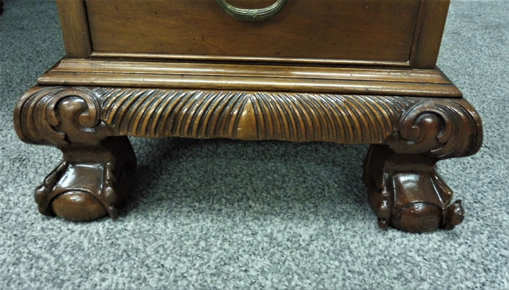 ANTIQUE MAHOGANY DESK View XI