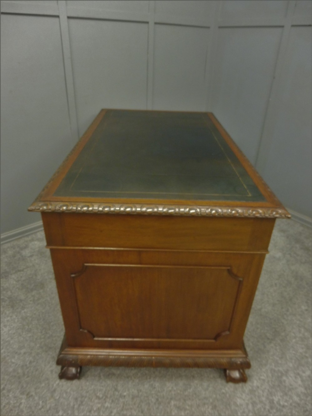 ANTIQUE MAHOGANY DESK View XIV