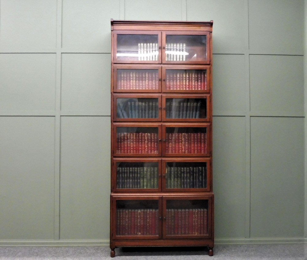 TALL SECTIONAL STACKING LAWYERS BOOKCASE