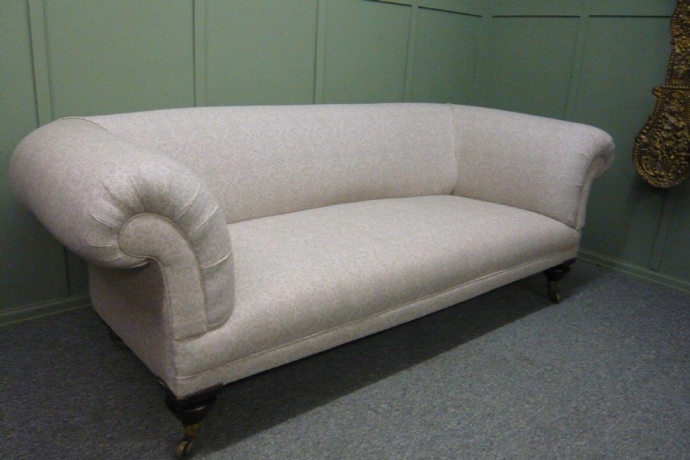  RESTORED MID 19TH CENTURY CHESTERFIELD SOFA View III