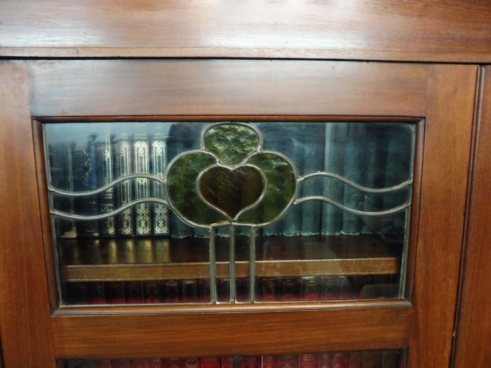 EDWARDIAN MAHOGANY BOOKCASE  View VI