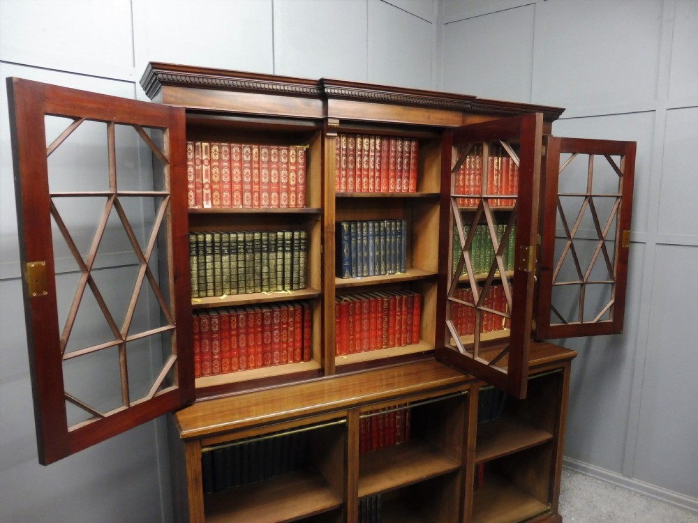 EDWARDIAN MAHOGANY BOOKCASE View VI
