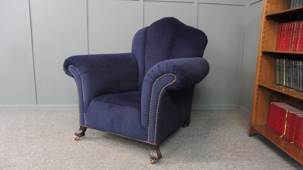 ANTIQUE ART DECO ARMCHAIR