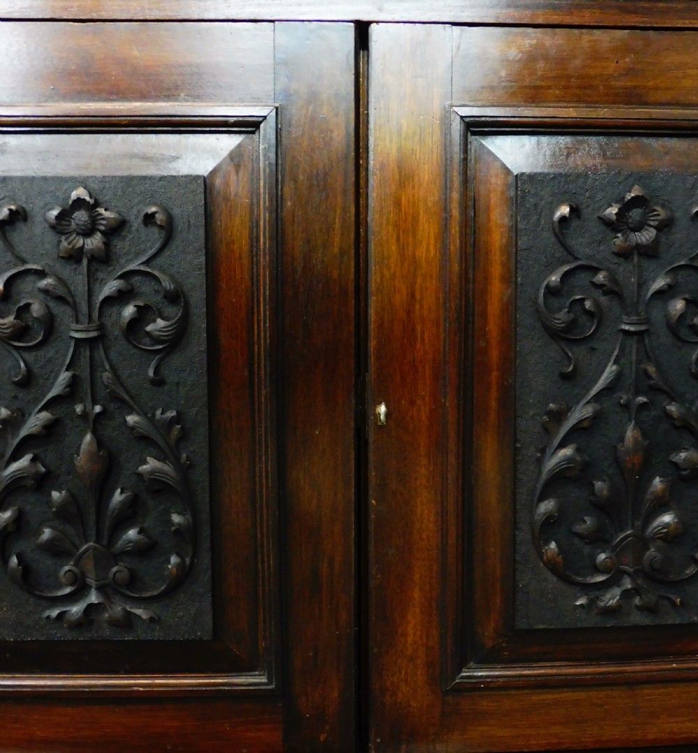 PAIR OF VICTORIAN WALNUT BOOKCASE View XX