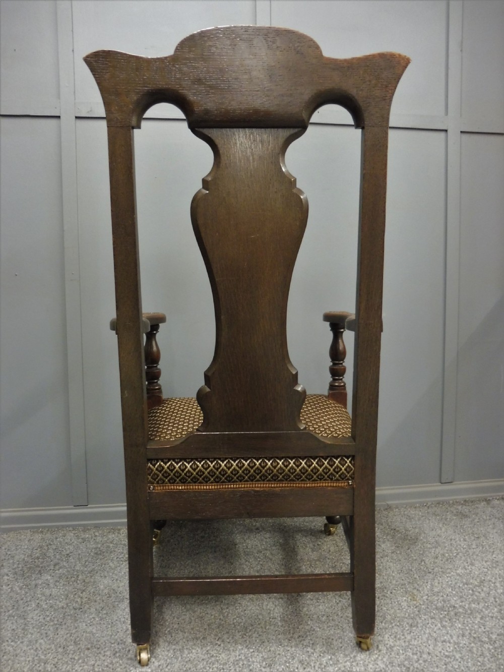 VICTORIAN WELSH OAK ARMCHAIR View VII