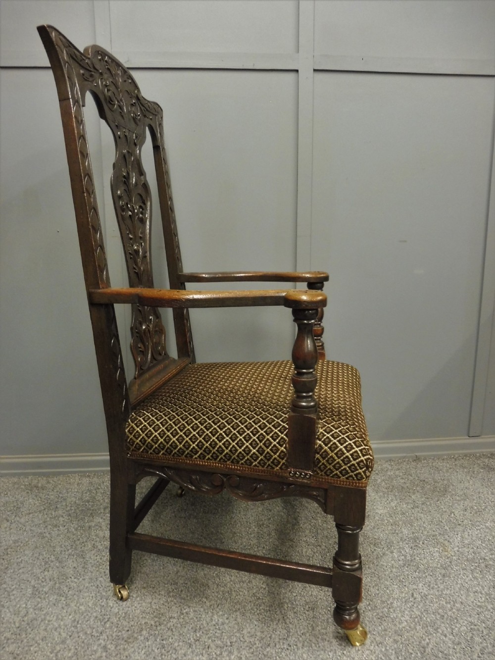 VICTORIAN WELSH OAK ARMCHAIR View VIII