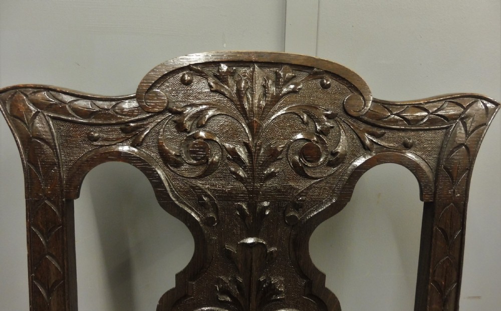 VICTORIAN WELSH OAK ARMCHAIR View XII