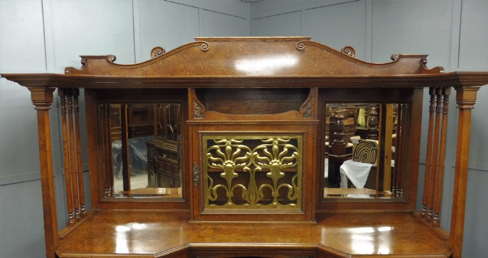 LARGE ARTS AND CRAFTS POLLARD OAK SIDEBOARD View IX