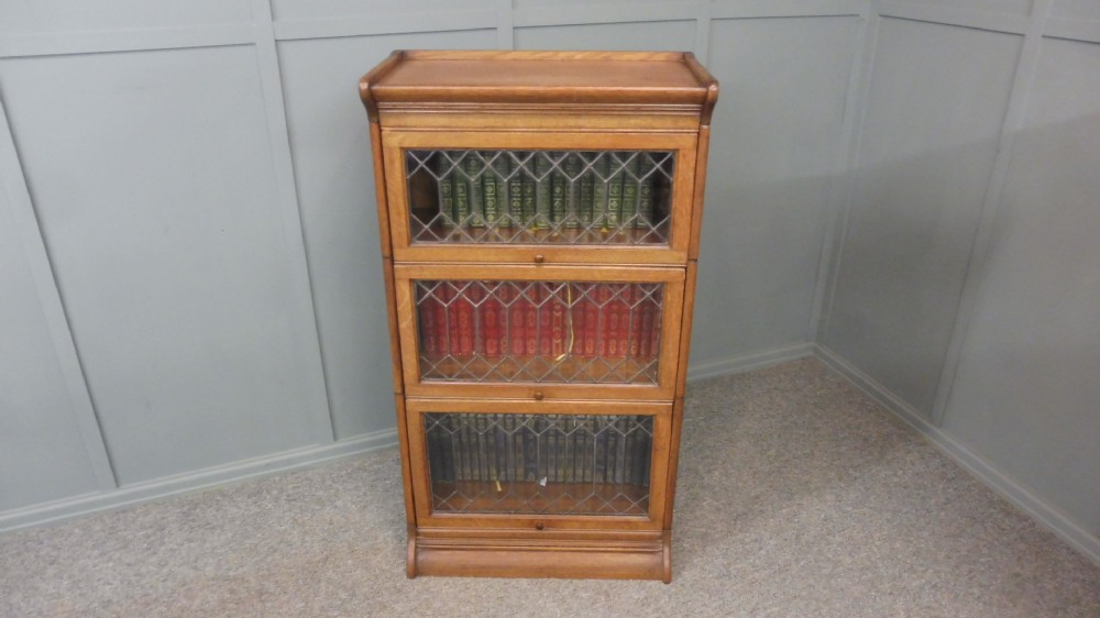 GOLDEN OAK STACKING BOOKCASE