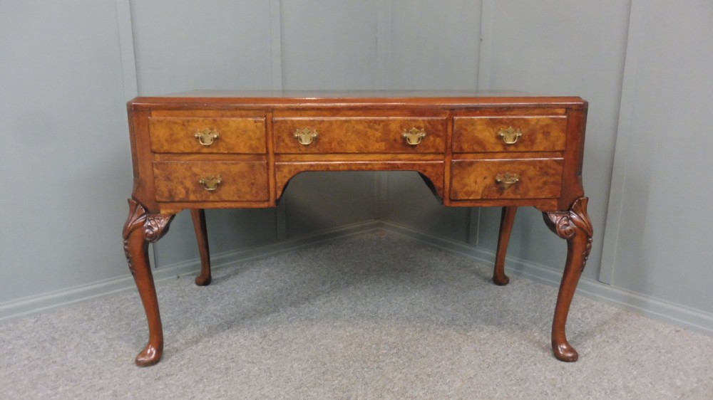19TH CENTURY WALNUT DESK BY EDWARDS AND ROBERTS