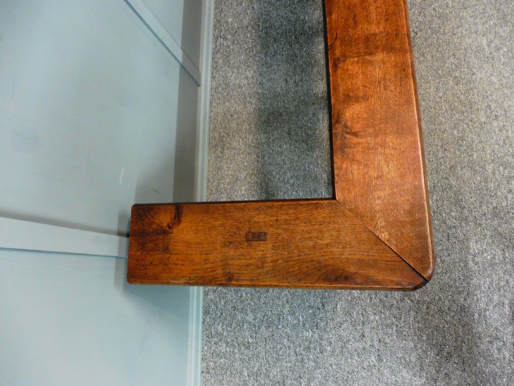 LARGE OAK ARTS AND CRAFTS CLUB FENDER View IV