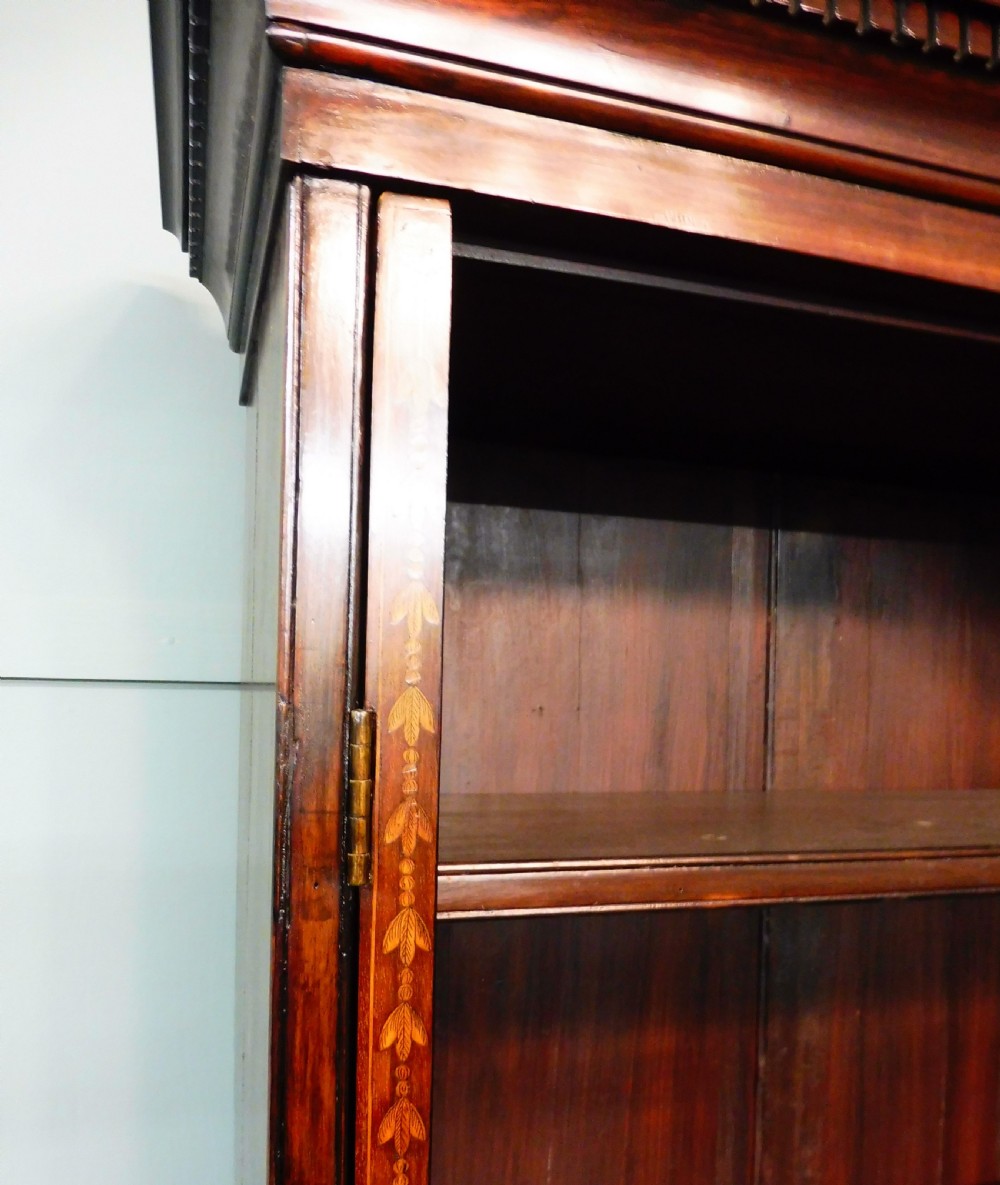 TALL MAHOGANY BOOKCASE View XI