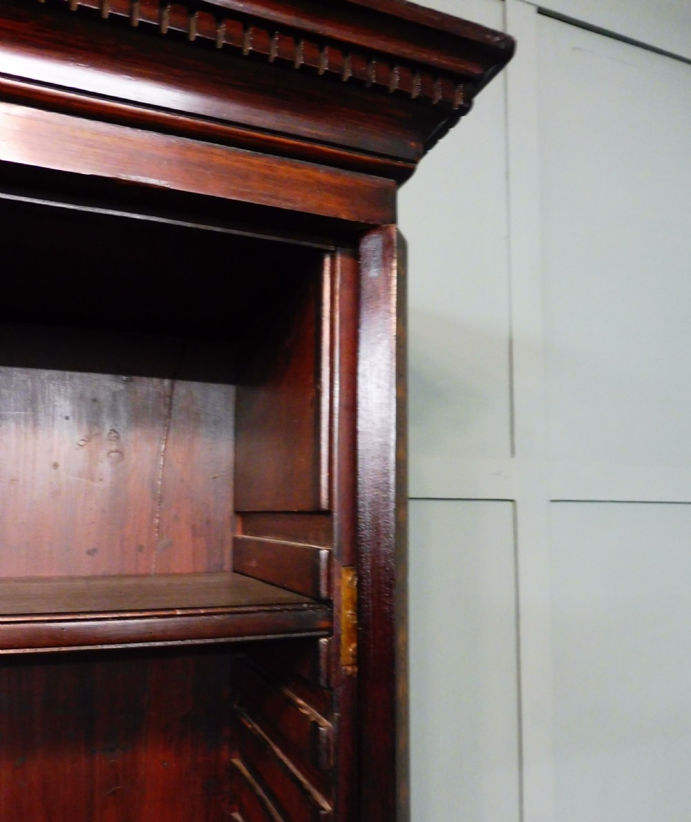 TALL MAHOGANY BOOKCASE View XII