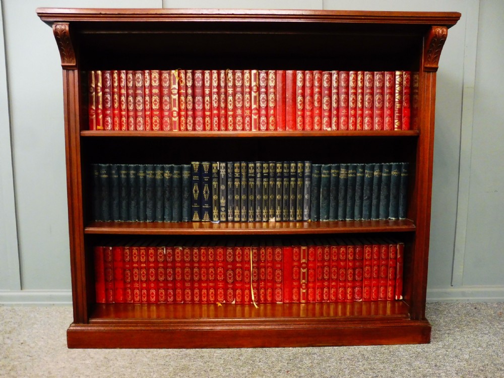 ANTIQUE WALNUT BOOKCASE View VII