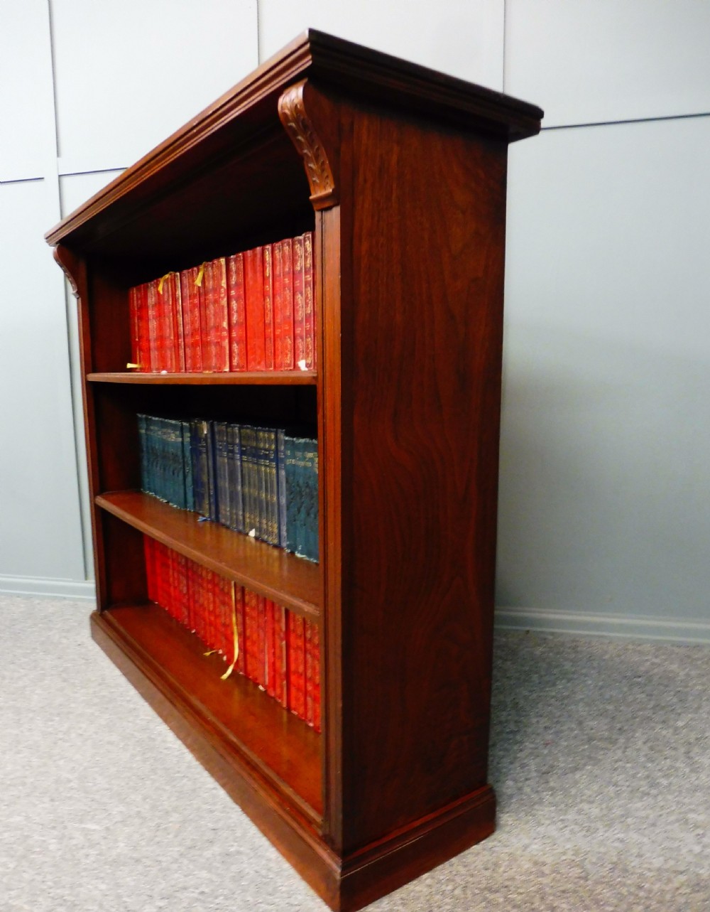 ANTIQUE WALNUT BOOKCASE View XI