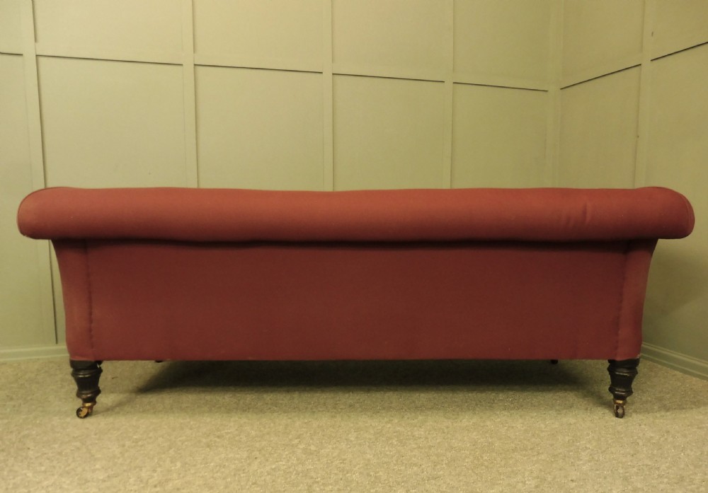 VICTORIAN CHESTERFIELD SOFA View VIII