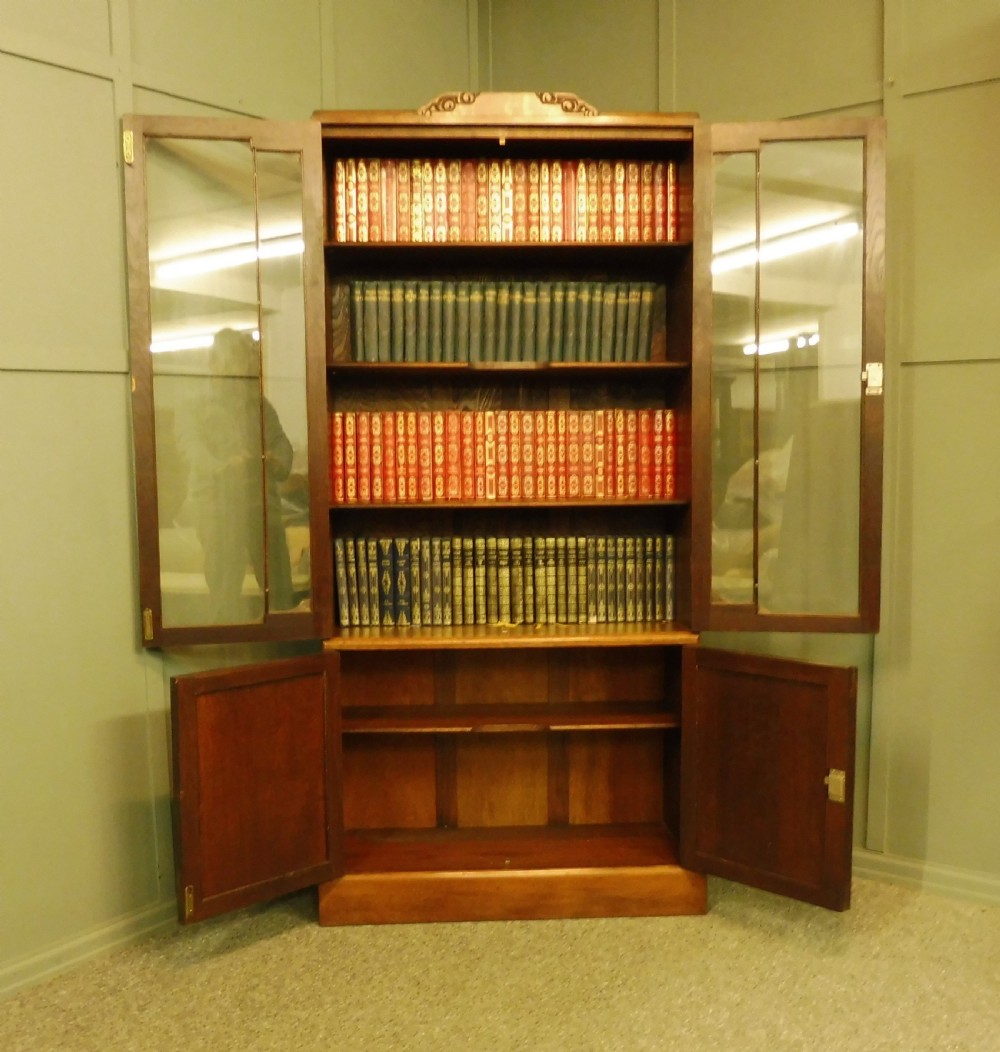 ART DECO OAK BOOKCASE View IV