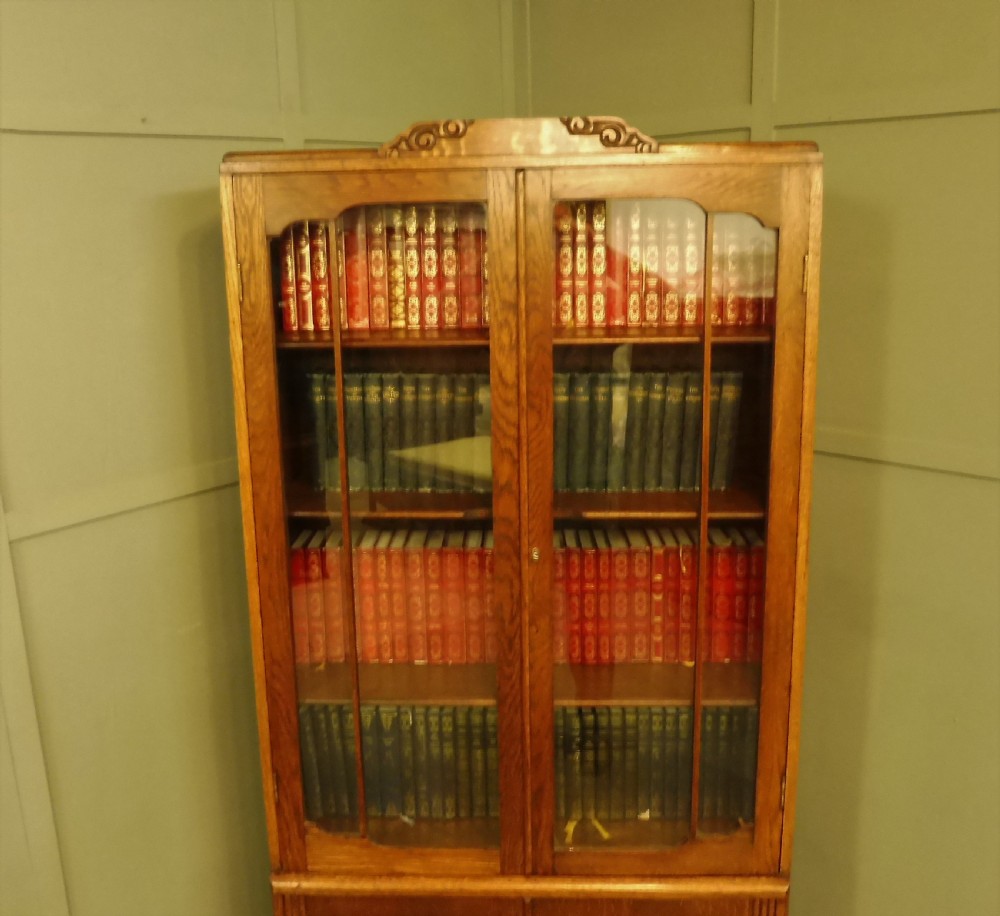 ART DECO OAK BOOKCASE View VII