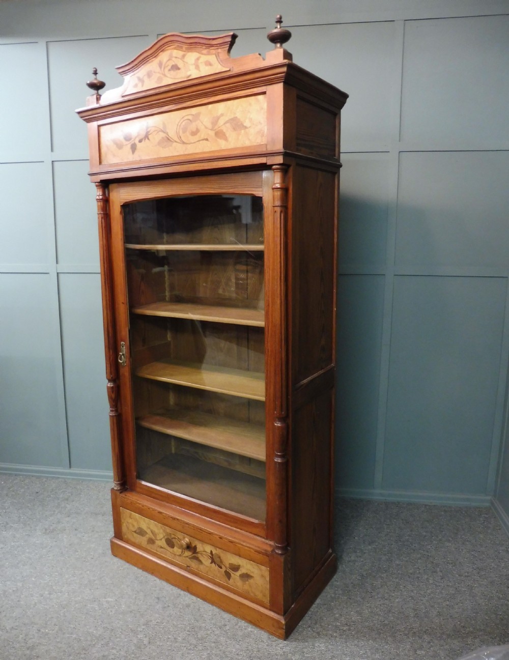 VICTORIAN FRENCH BOOKCASE View IX