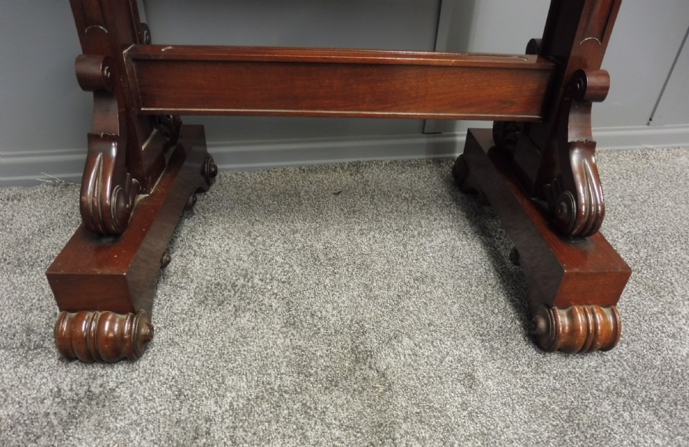 VICTORIAN MAHOGANY FLOOR STANDING CHEVAL MIRROR View VIII