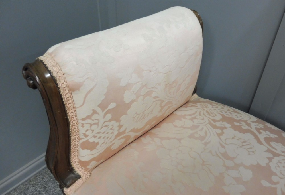 VICTORIAN MAHOGANY WINDOW SEAT OR STOOL View VII
