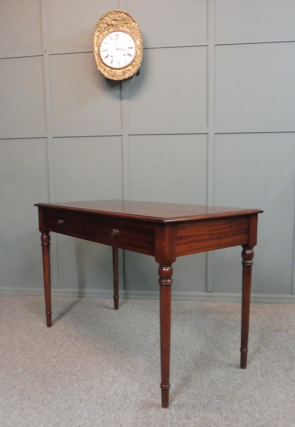 VICTORIAN MAHOGANY  WRITING TABLE