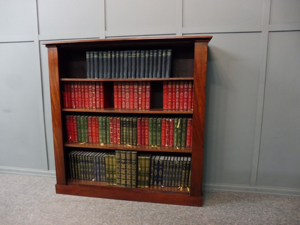 VICTORIAN MAHOGANY BOOKCASE View VII
