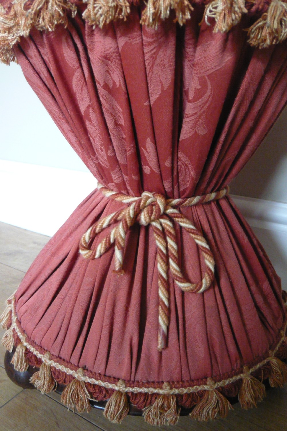 Rosewood Waisted Stool Mid Victorian c1850-1870 View II