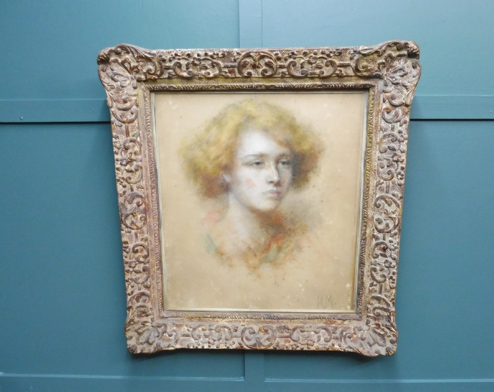 PASTEL PICTURE BY THE NOTED SCOTTISH ARTIST MARY MACLEOD