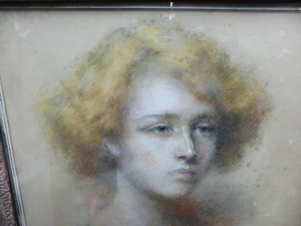 PASTEL PICTURE BY THE NOTED SCOTTISH ARTIST MARY MACLEOD View XIV