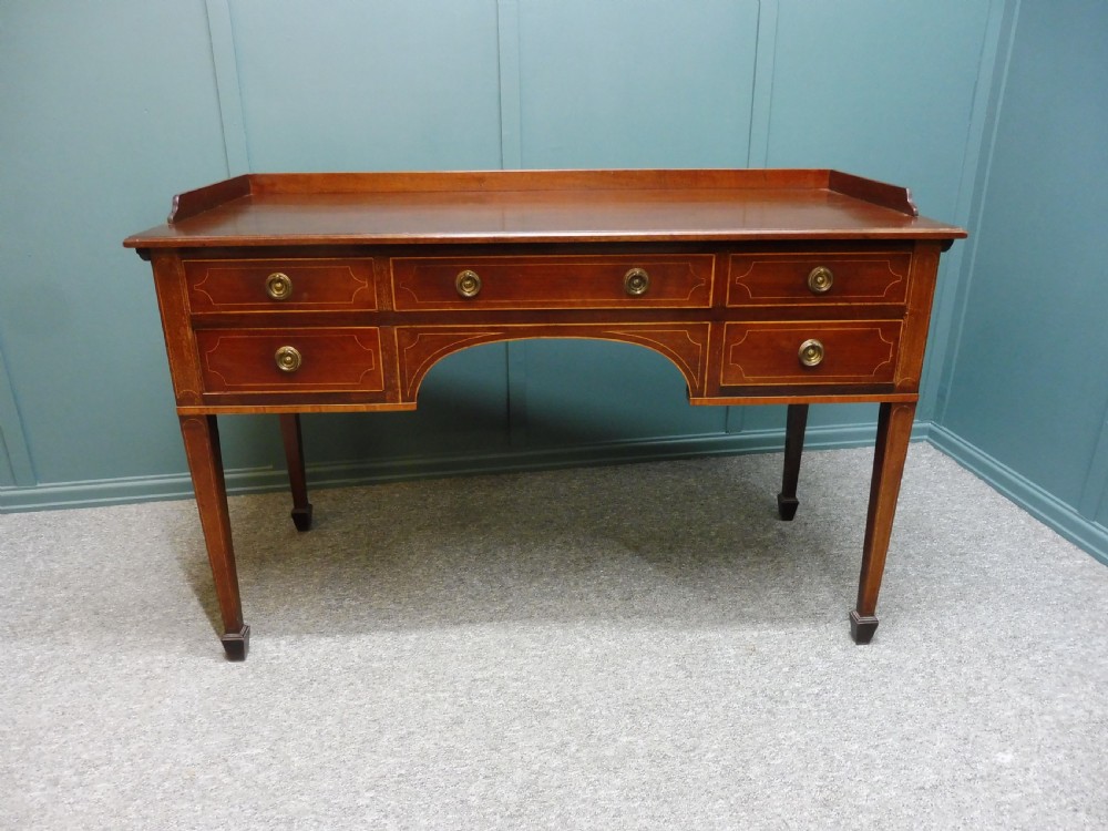 LATE 19TH CENTURY INLAID DESK
