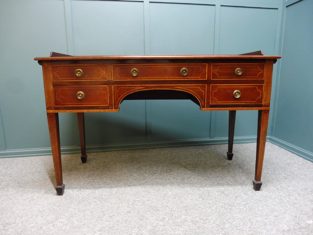 LATE 19TH CENTURY INLAID DESK View II