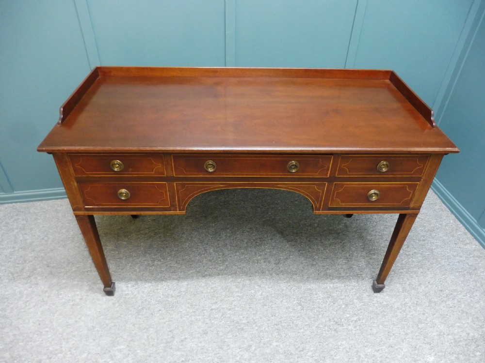 LATE 19TH CENTURY INLAID DESK View III