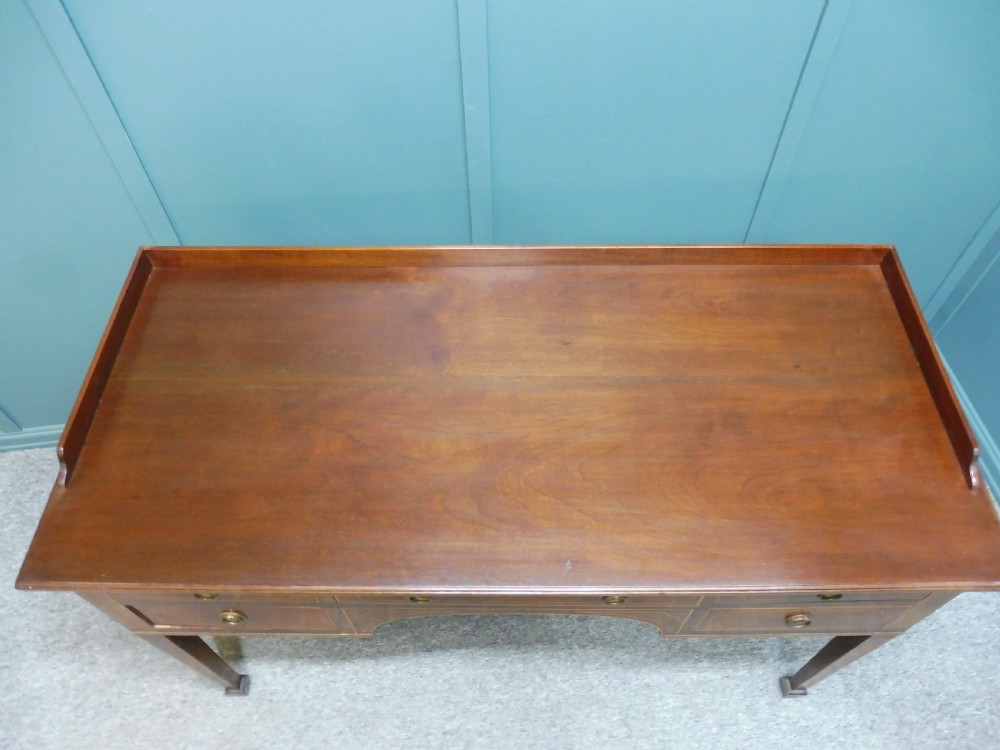 LATE 19TH CENTURY INLAID DESK View IV