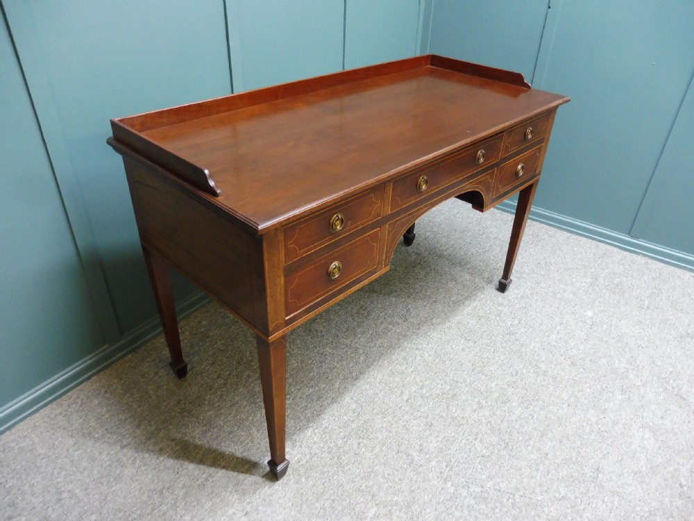 LATE 19TH CENTURY INLAID DESK View VI