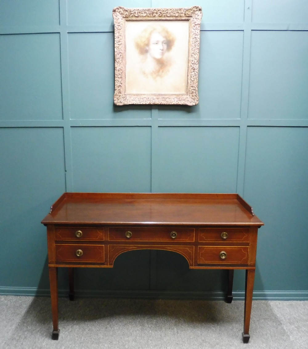 LATE 19TH CENTURY INLAID DESK View XIII