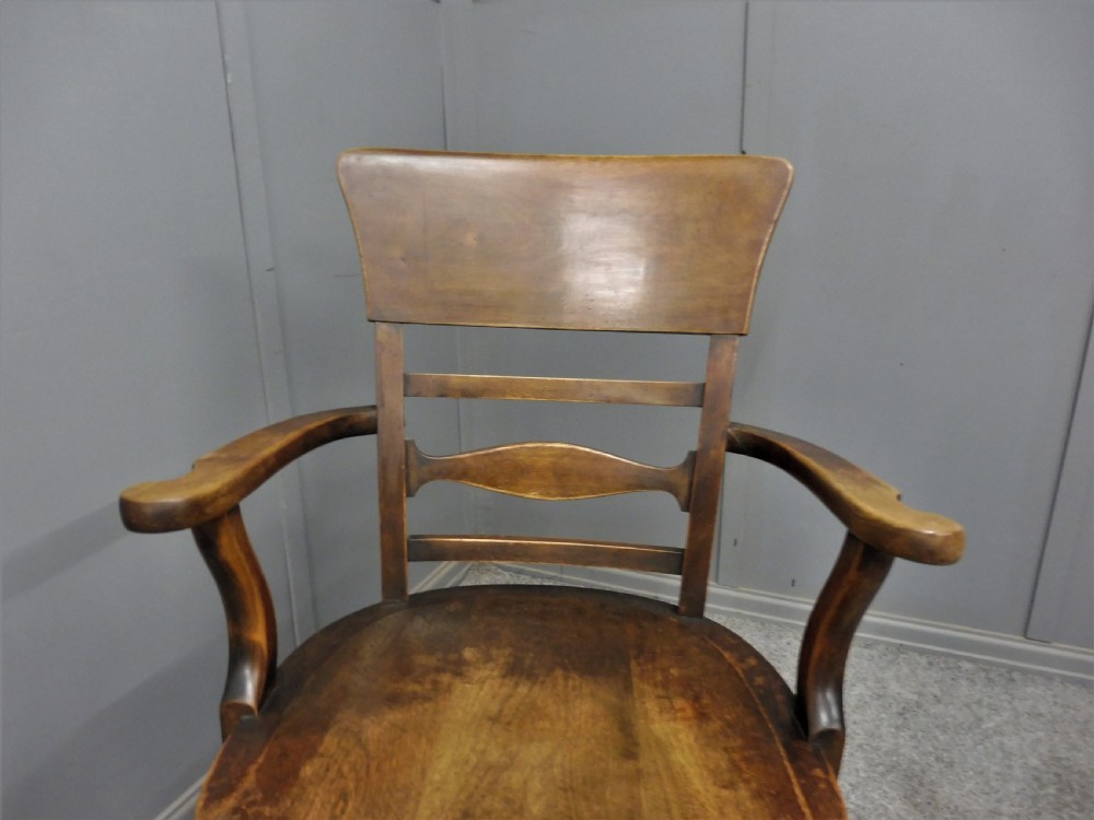 EDWARDIAN SWIVEL OFFICE/DESK CHAIR View II