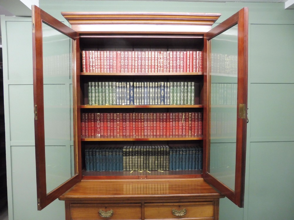 VICTORIAN WALNUT BOOKCASE View IX